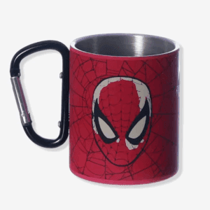 Caneca Inox Chaveiro Spider Man 300ml Zona C.25063