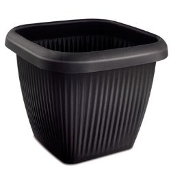 Vaso Prat Quadrado 1,7L Preto Usual R-936