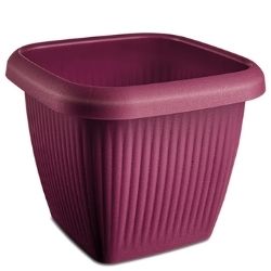 Vaso Quadrado 3,9L Bordô Usual R-938