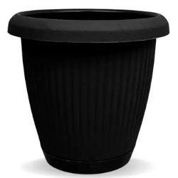 Vaso Prat Redondo 3,2L Preto Usual R-899