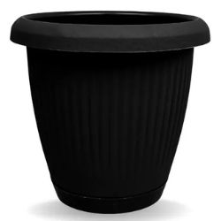 Vaso Prat Redondo 8L Preto Usual R-911