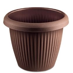 Vaso Redondo 1,4L Marrom Usual R-880