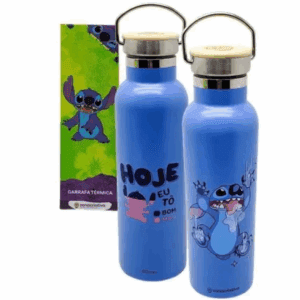 Garrafa Térm Stitch 600ml Zona Criat 2717
