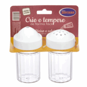 Kit Saleiro+Paliteiro 60ml Santana R-5455