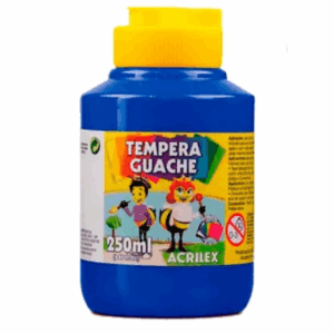 Tinta Guache 250ml Azul Acrilex R-559
