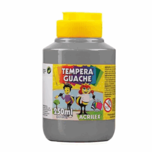 Tinta Guache 250ml Cinza Acrilex R-933