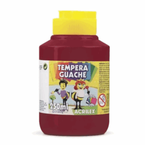 Tinta Guache 250ml Vinho Acrilex R-565