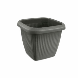 Vaso Prat Redondo 1,4L Cinza Concreto Usual R-885