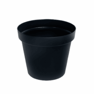 Vaso Redond Flora N19 3,0L Preto Rischioto 8500PR