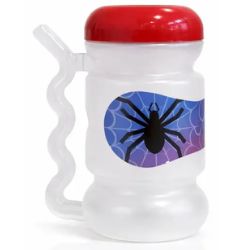 Copo C/ Canudo Aranha 420ml Panamby R-1087