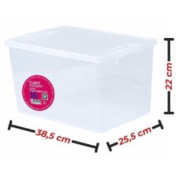 Caixa Organizadora 16L 38,5x25,5x22 Paramount 3593 - Imagem 2
