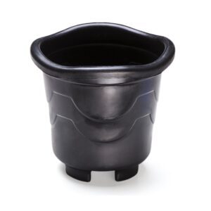 Vaso Redondo Grande Preto Injeplastec R-304
