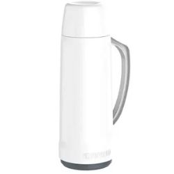 Garrafa Termica Cristal 1L Branca Soprano R6002