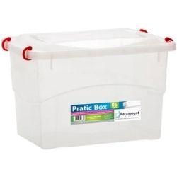 Caixa Pratic Box 5L Transp. Paramount R-234