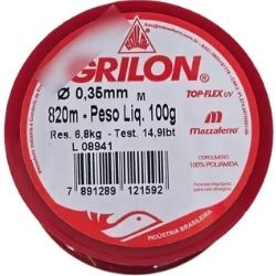 Linha Pesca Grilon 0,35x100M C/20 Mult Mazzaferro