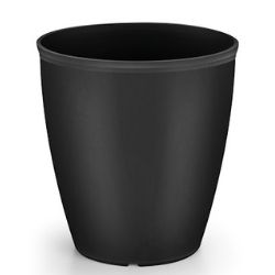 Vaso Redondo Mini Preto Injeplastec R-298