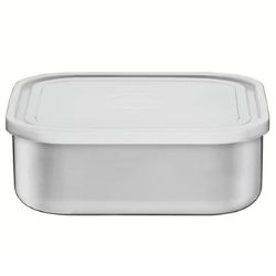 Pote Quadrado Cinza Tramontina 1,1L R-25462/030
