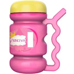 Copo C/ Canudo Princesas 420ml Panamby R-1095