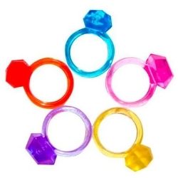 Brinq Mini Toys Anel Cristal C/25 (CxM/40)R-0195A