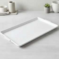 Bandeja Retangular Branca Dellaplast R-240008 - Imagem 2