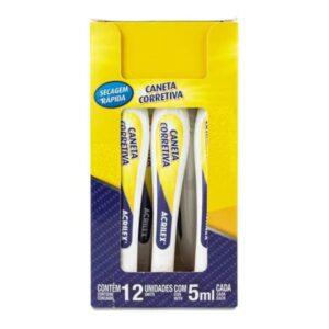 Caneta Corretiva Liquida 7ml Acrilex R-1537