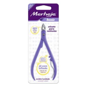Alicate P/Cutícula Basic Lilas Merheje 9879
