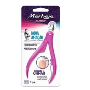 Alicate Cortador de Unhas Pink  Merheje 60481