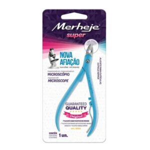 Alicate P/Cutícula Basic Azul Merheje 9954