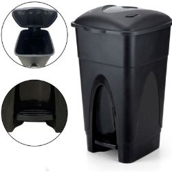 Lixeira C/ Pedal 65L PT Inplast R-161