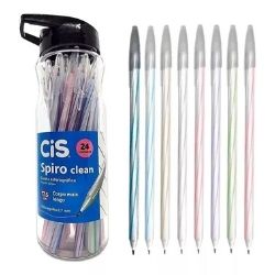 Caneta Spiro Clean Can Esf 0,7mm Sort 52.0616
