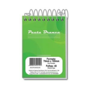 Caderneta Bolso 1/16 40F Esp Credeal C/40 CX/8