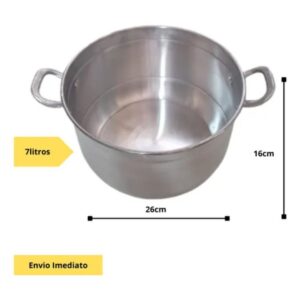 Caçarola  Aluminio  N26 7L NZA C.F.A.26