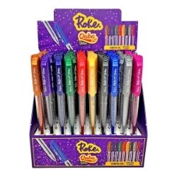 Caneta 0.6mm Quba Gel (DP/50) Roke 7080027