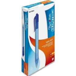 Caneta Retráctil 1.0mm AZ C/12un PaperMate LA3567