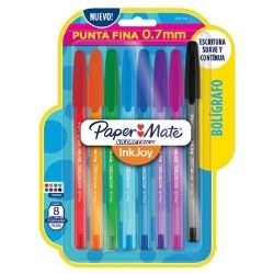 Caneta 0.7mm C/8un Sortida PaperMate R-2107730