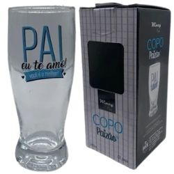 Copo Tulipa Dia dos Pais 340ml Wincy FBC02038