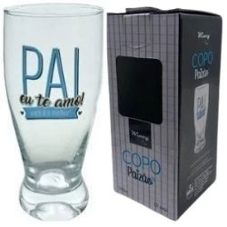 Copo Tulipa Dia dos Pais 340ml Wincy FBC02040