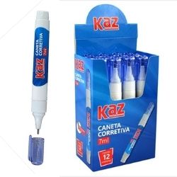 Caneta Corretiva 7ml C/12 Kaz R-KZ706