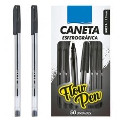 Caneta Esfer Flow Pen 1.0 C/50 Pt Kazan R-KZ98163