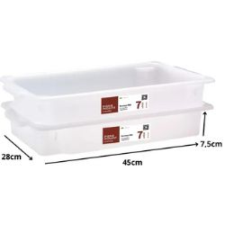 Bandeja Multiuso N°2 7Lts 45x28x7,5cm R-152