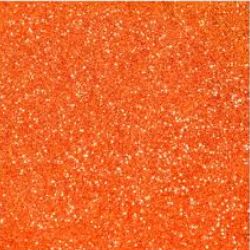 Emborrachado Glitter Laranja C/5 BRW R-PE3506