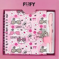 Kit Diario Friend Rosa Fofy R- FF6058