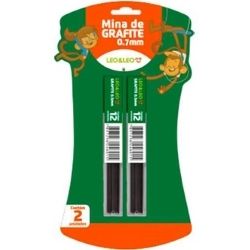 Mina de Grafite 0.7 C/2 Tubos Leo&Leo R-72402