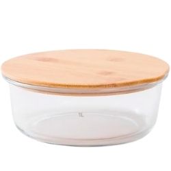 Pote Hermet. Red. Tampa Bambu 1L R-16079