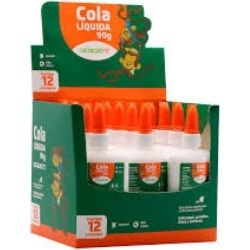 Cola Escolar Branca Leo&Leo 90g C/12 Ref. 4371