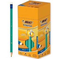 Lápis Red Evoltion C/ Borrac C/72 Bic  R-4006