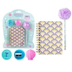 Kit de Anotações Sereia Encant Fofy R- FF6069