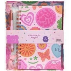 Kit Bloco de Anotações Alegria Fofy R- FF7042
