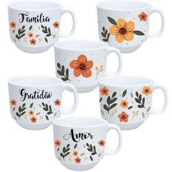 Xicara Cha Hotel Mãe 290ML R-017