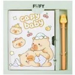 Kit Diario Capy Comidinha Fofy R- FF6166CO